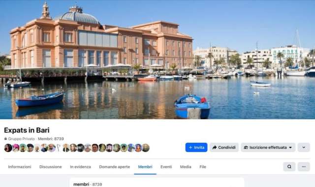 Il gruppo "Expats in Bari": 9mila stranieri si scambiano consigli su dove e come vivere in citt�